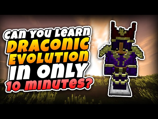 Basic Tutorial on Draconic Evolution 1.12.2!! IN 10 MINUTES!!! class=