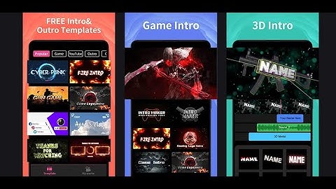 Intro Maker for iOS & Android🔥Download Intro Maker and Try 5000+ Intro & Outro Templates