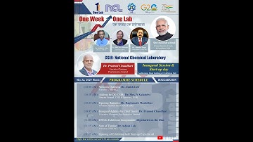 One Week One Lab (OWOL) Inauguration Day program at CSIR-NCL