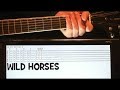 The Sundays Wild Horses Guitar Chords Lesson with Tab also Rolling Stones