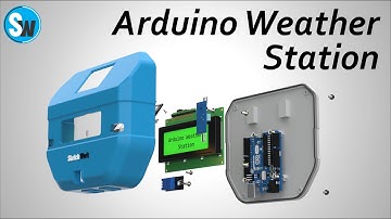 Arduino Weather Station Enclosure design with Circuit Diagram  - DIY Project 2022