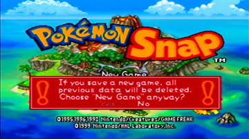 Pokemon Snap Intro, Why Inverted Controls !?!?! (part 1)