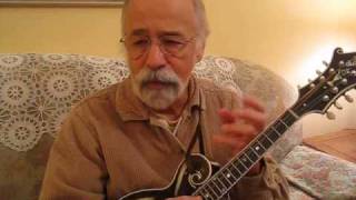 Roland White's advice on "hand sticks to mandolin neck" chords