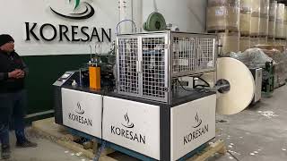 KRC100 Yüksek Hızlı Karton Bardak Makinesi - Koresan