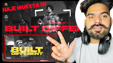 REACTION ON : BUILT DIFFERENT (Official Audio) Sidhu Moose Wala | The Kidd | Moosetape