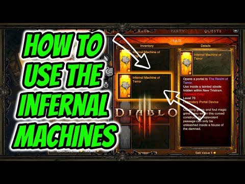 Diablo 3 | How To Use The Infernal Machines