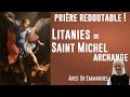 Prières à saint Michel Archange, Litanies et prière du pape Léon XIII