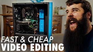 How To Build A Video Editing Computer | $850 Ryzen PC Beginners Build Guide | 2017