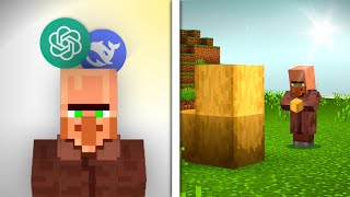 I created a VILLAGER that can build...