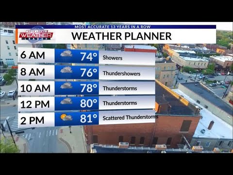 Severe weather, flooding possible today as several storms roll in - YouTube