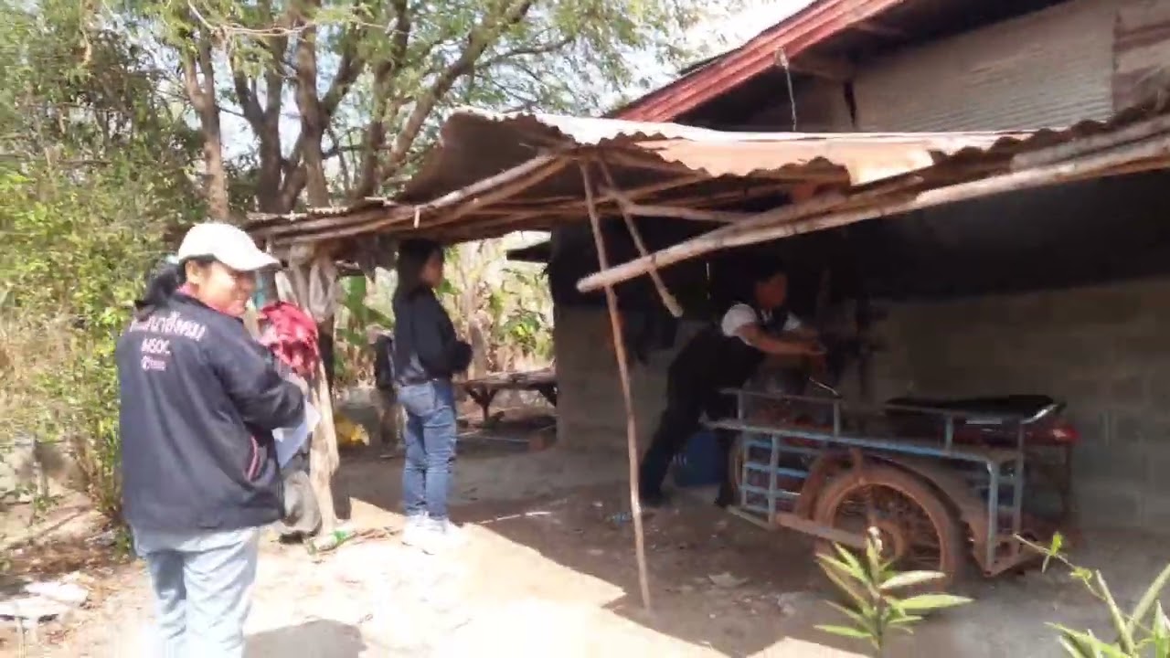 เคสคุณยายกับลูกชายที่บกพร่องทางการสื่อสาร ที่ บ้านโนนสะอาด อ.บ้านธาตุ จ.อุดรธานี