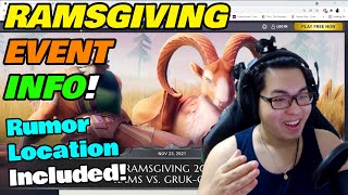 Dauntless Info - RAMSGIVING EVENT - Everything you need to know!