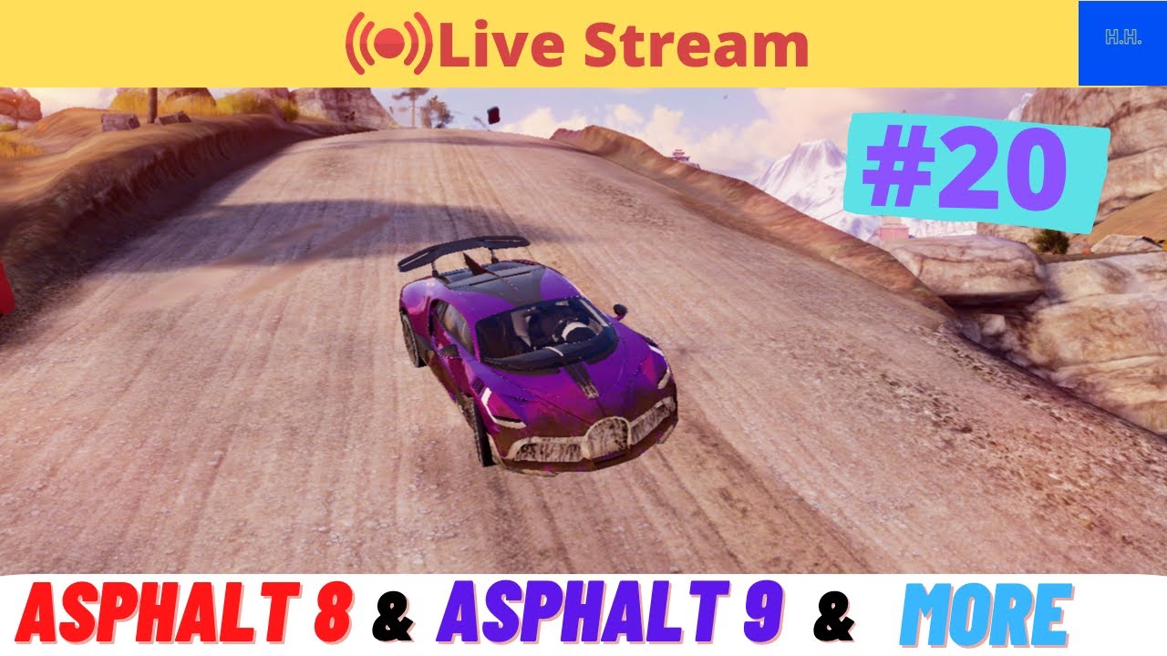 Asphalt 8 & 9 Live Stream #20 - YouTube