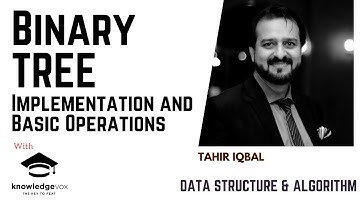 Binary Tree Implementation and Basic Operations| Data Structure and Algorithm| Urdu | Hindi