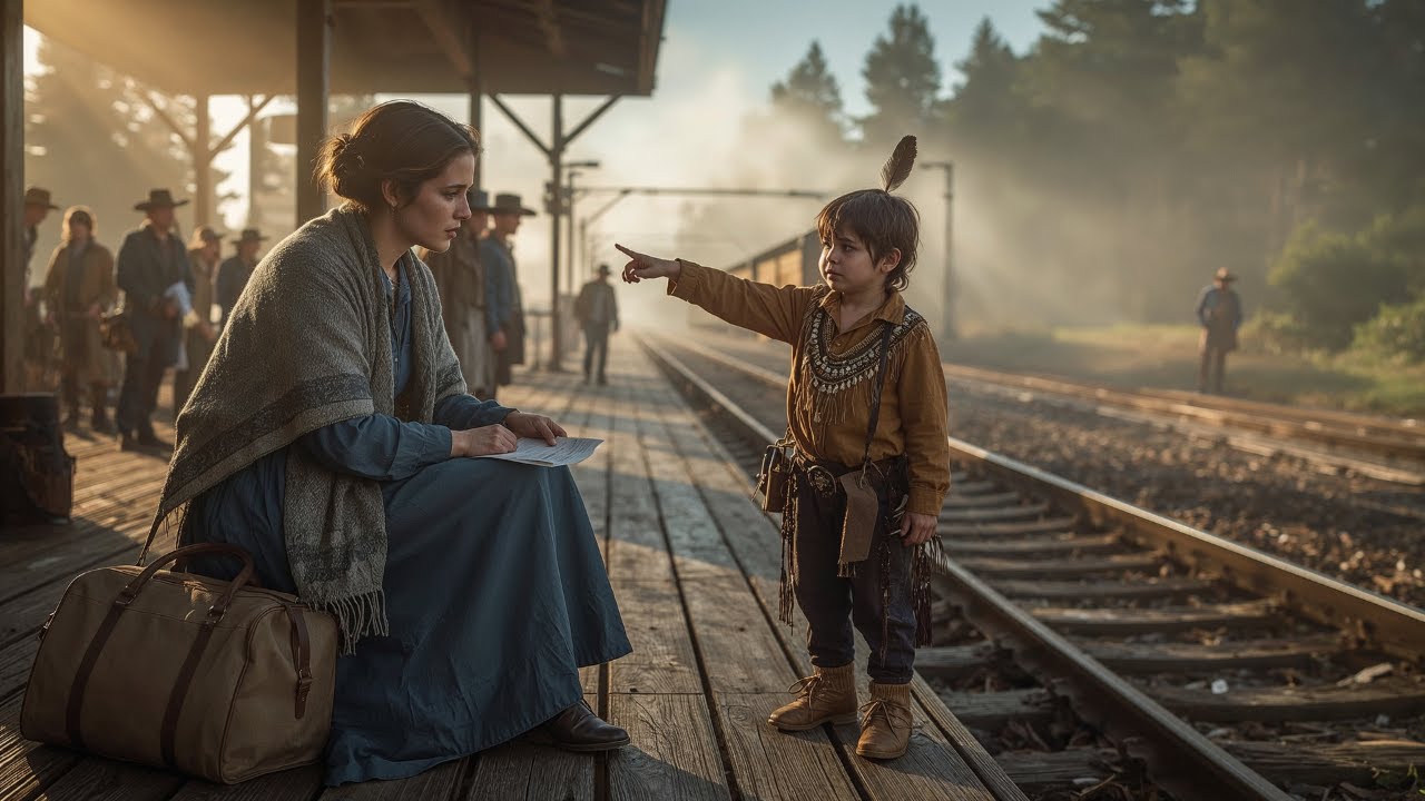 She Waited 5 Days Alone On The Empty Platform—Until A Small Cahto Boy Pointed, ‘There She Is! My Ma!