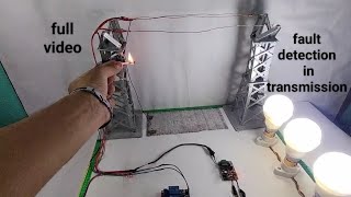 Full Video Make Project Fault Detection In transmission Line, Make Amezing School Project