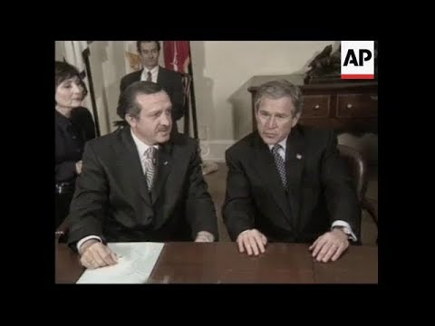 A.B.D. Başkanı Bush - AKP Genel Başkanını kabulü - 2002