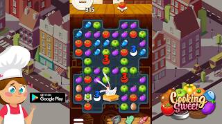 🍳Cooking Sweet - food🍲 match 3 puzzle game screenshot 4