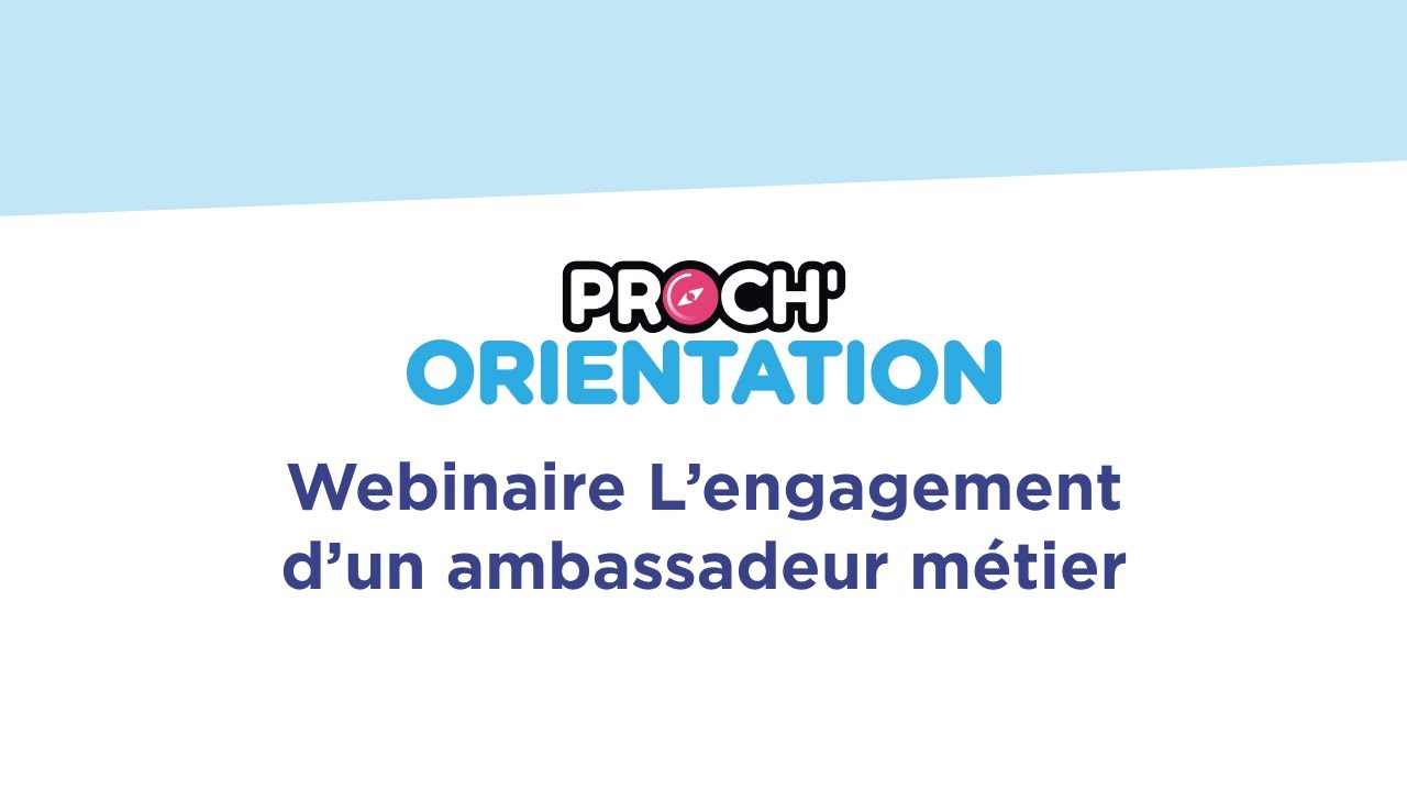 L’engagement d’un ambassadeur métier Prochorientation et ses bénéfices