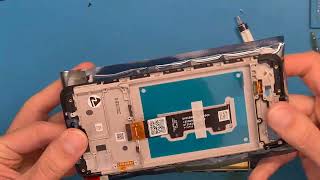 Motorola e40 screen replacement and disassembly part 1
