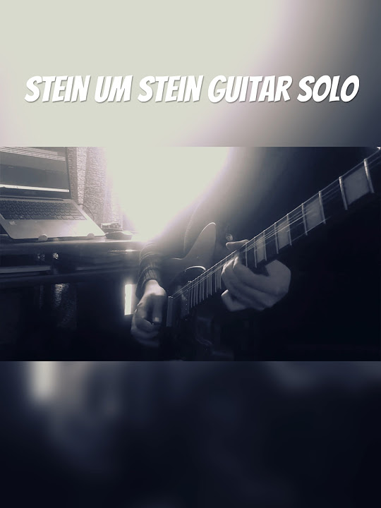 Rammstein Stein um Stein guitar solo cover rammstein richardkruspe whammy metal guitarist