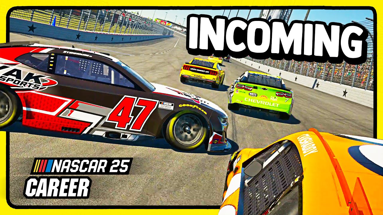 The Moment My Luck Ran Out In The Race… | NASCAR ‘25 Career - YouTube