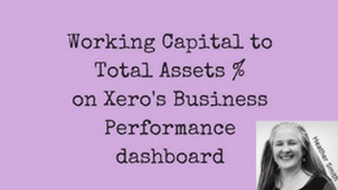 Net working capital to total assets ratio là gì