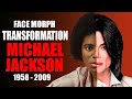 Michael jackson   transformation face morph evolution 1958  2009