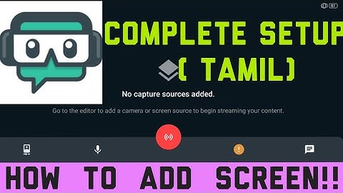 Streamlabs complete setup (tamil easy setup ) how to stream using stream labs.