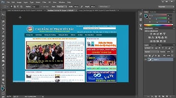 XD Website tin tức: Bài 1. Thiết kế Web layout bằng PhotoShop