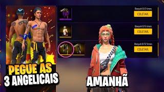 URGENTE!! EVENTO ANGELICAL 3 EM 1, INOSUKE DE VOLTA, ARRAIÁ AMANHÃ E MAIS - NOVIDADES FREE FIRE