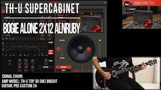 TH-U SuperCabinet | Bogie Alone 2x12 AlnRuby (Mesa Boogie Lonestar 2x12 + Celestion Alnico Ruby)