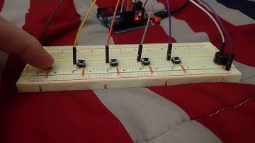 Arduino Five Key Piano