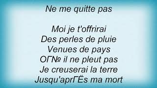 Watch Bic Runga Ne Me Quitte Pas video