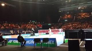 Lin Dan VS Chen Long All England Badminton 2015 - SF Part 2 (20150307 140438)