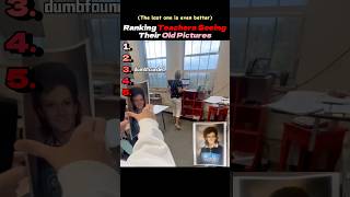 Ranking Teachers Signing Old Photos #funny #teacher #school #foryou #funnymoments