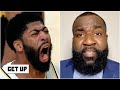 Kendrick Perkins reacts to Anthony Davis carrying the Lakers vs. the Suns | Get Up