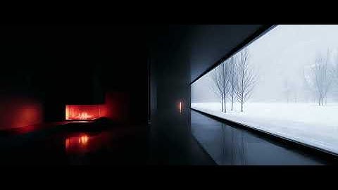 084 "Snow Angler: Interior" // 1 Hour Fireplace Ambience