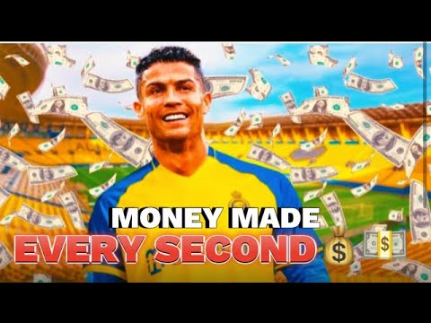 How Much Ronaldo makes Every SECOND 😳🤯 #ronaldo #cr7 - YouTube