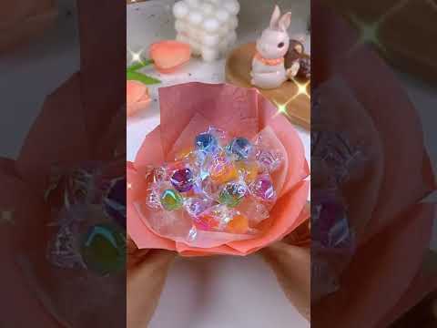 Video Làm bó hoa kẹo mút đơn sắc màu- HOW TO MAKE A CANDY... - youtube