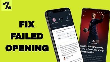 How To Fix And Solve Failed Opening On OneFootball App | Final Solution