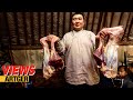 GIANT Steamed BEEF SHIN - Mongolian NOMAD Feast! | Food Views