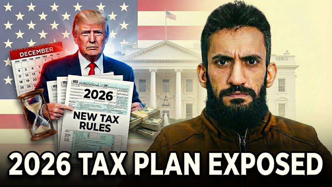 Trump's 2026 Tax Plan EXPOSED: What Rich People Will Do in December