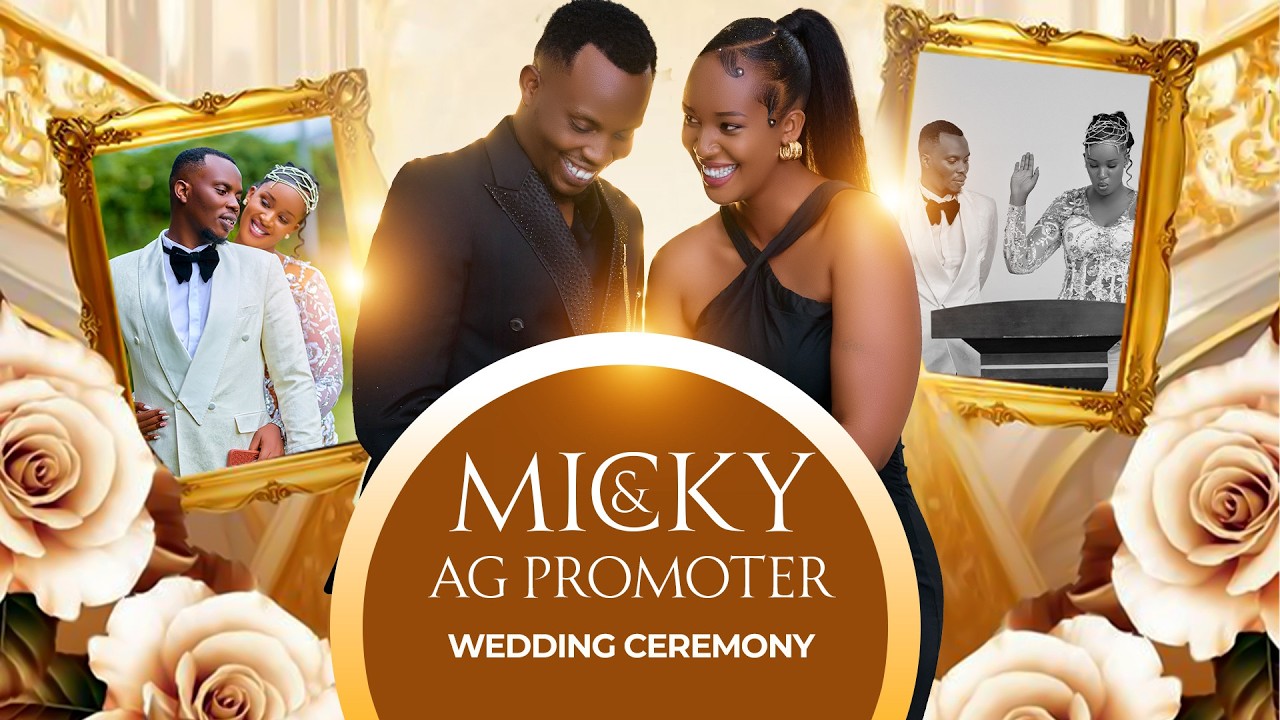 LIVE:MICKY AND AG PROMOTER  WEDDING CEREMONY