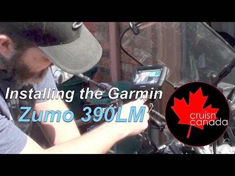 Garmin Zumo 390LM Motorcycle Install