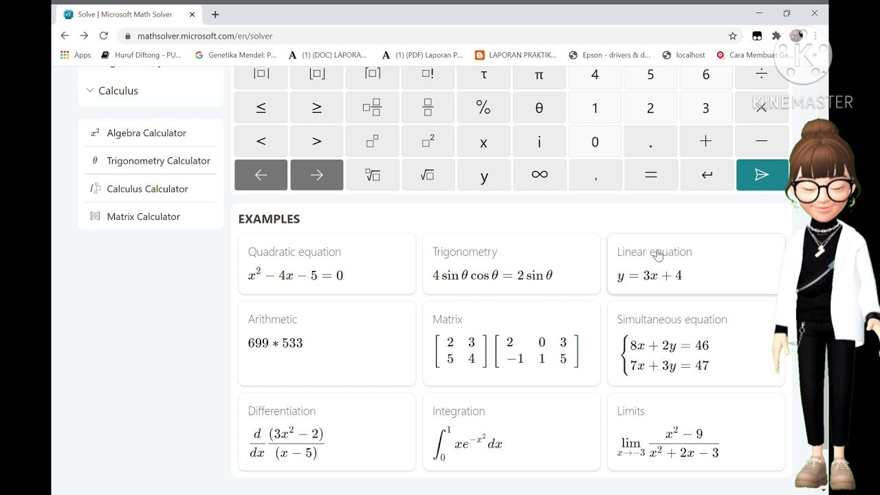 Microsoft Math Solver untuk Menunjang Materi Matriks SMA - YouTube