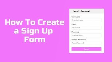 How To Create a Sign Up Form #javascript #frontend #animation #loader #loading #css3 #htmlcss #html