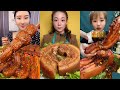 ASMR SOSLU ÇİN YEMEKLERİ SPICY CHINESE FOOD 吃辛辣的中国菜 (Pork Belly) 🍖MUKBANG 먹방 🌶