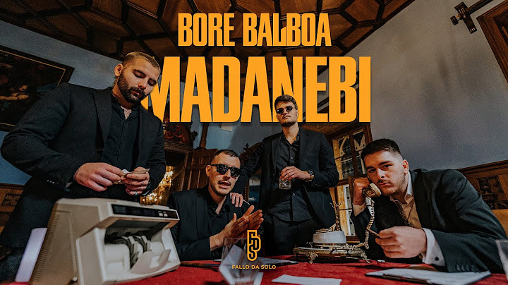 Bore Balboa x Traposlavia - Madanebi (Official Video)