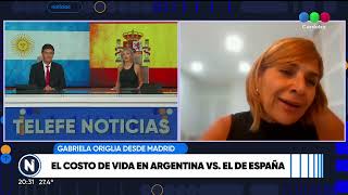 El costo de vida en Argentina vs el de España